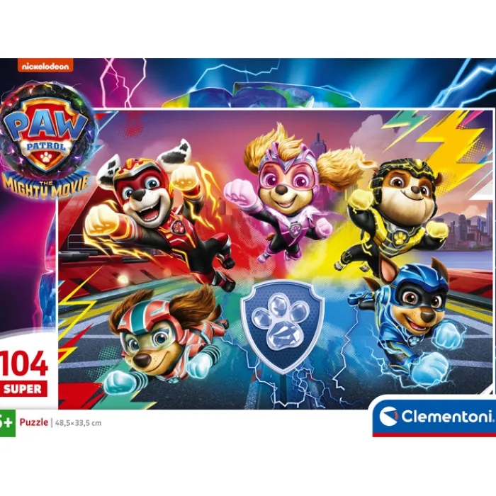 Clementoni Football|Vintage|Paw Patrol - 104 pièces