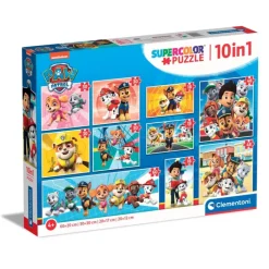 Clementoni Cartes|Paw Patrol - 1x60 + 2x48 + 4x30 + 3x18 pièces