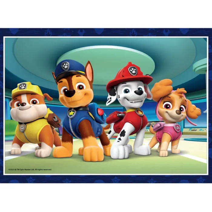 Clementoni Cartes|Paw Patrol - 1x12 + 1x16 + 1x20 + 1x24 pièces