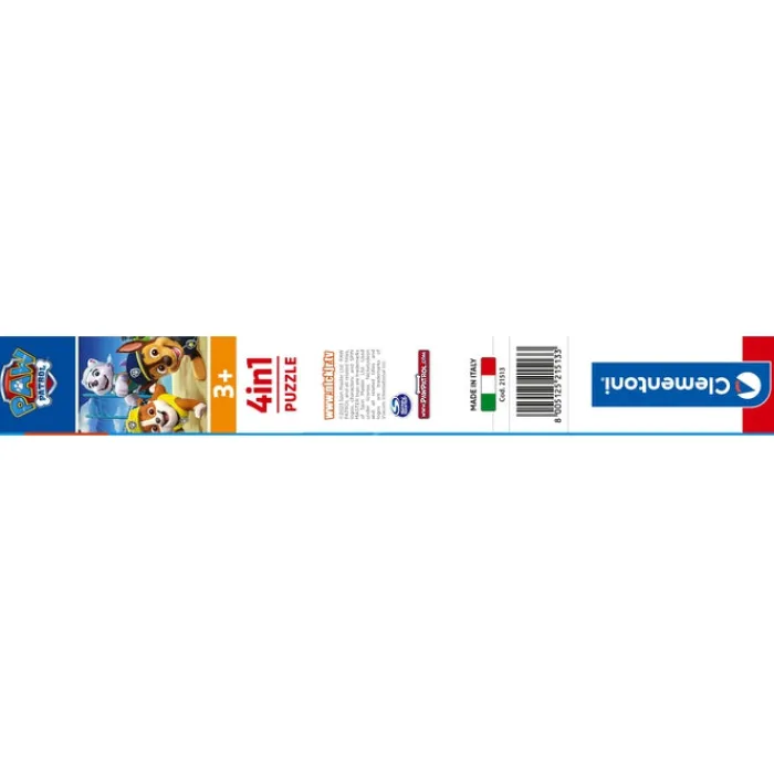 Clementoni Cartes|Paw Patrol - 1x12 + 1x16 + 1x20 + 1x24 pièces