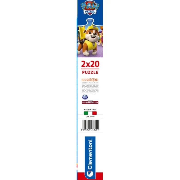 Clementoni Cartes|Paw Patrol - 2x20 pièces