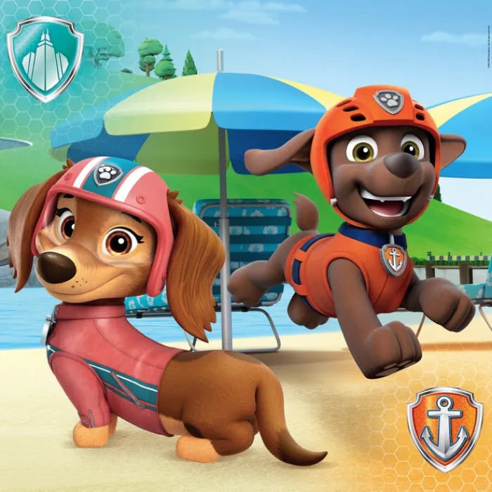 Clementoni Football|Personnages Disney|Paw Patrol - 3x48 pièces