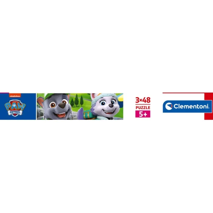 Clementoni Football|Personnages Disney|Paw Patrol - 3x48 pièces