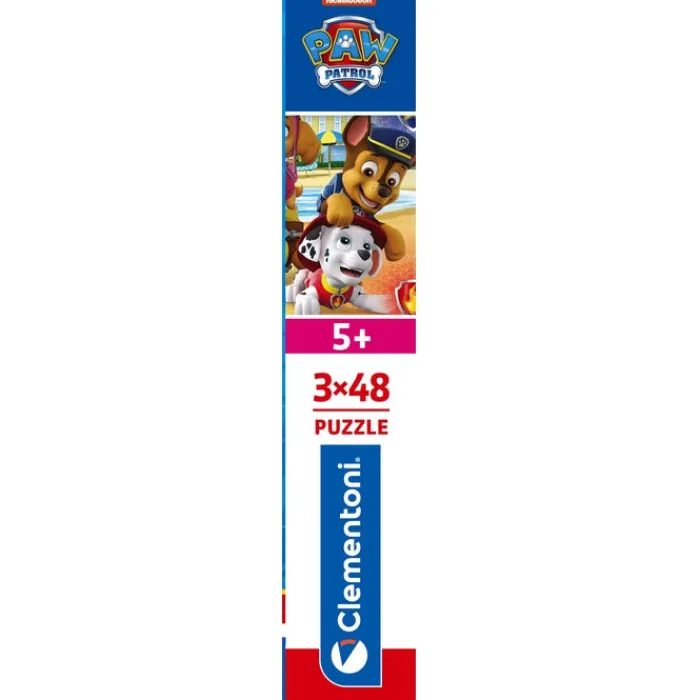 Clementoni Football|Personnages Disney|Paw Patrol - 3x48 pièces