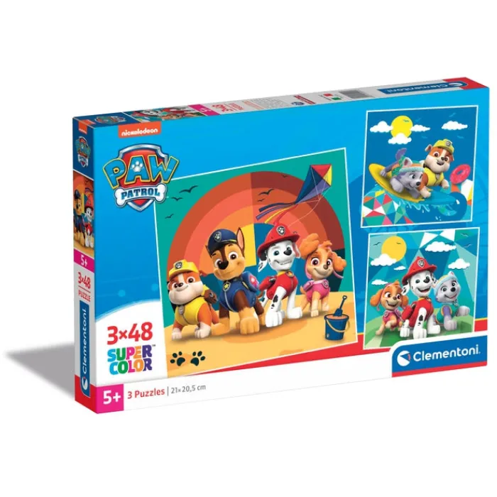 Clementoni Cartes|Paw Patrol - 3x48 pièces