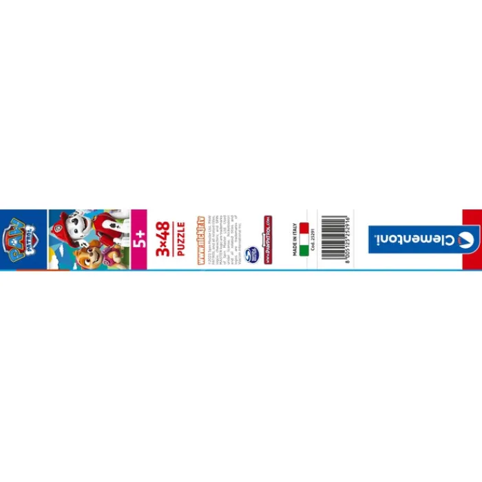 Clementoni Cartes|Paw Patrol - 3x48 pièces