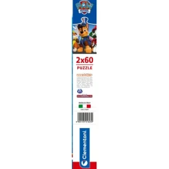Clementoni Cartes|Paw Patrol - 2x60 pièces