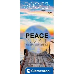 Clementoni Football|Vintage|Peace Puzzle - Peaceful Wind - 500 pièces