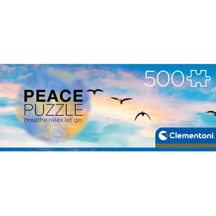 Clementoni Football|Vintage|Peace Puzzle - Peaceful Wind - 500 pièces