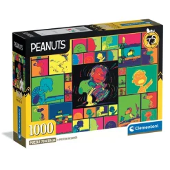 Clementoni Football|Autres Personnages|Peanuts - 1000 pièces