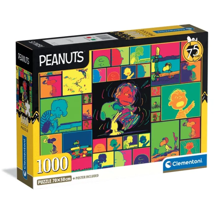 Clementoni Football|Autres Personnages|Peanuts - 1000 pièces