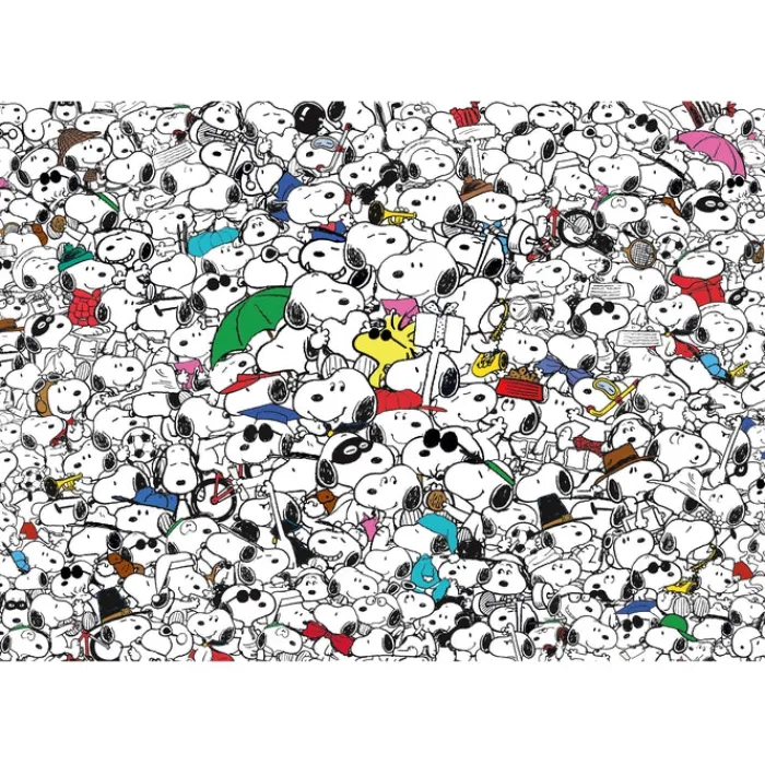 Clementoni Football|Vintage|Peanuts - 1000 pièces