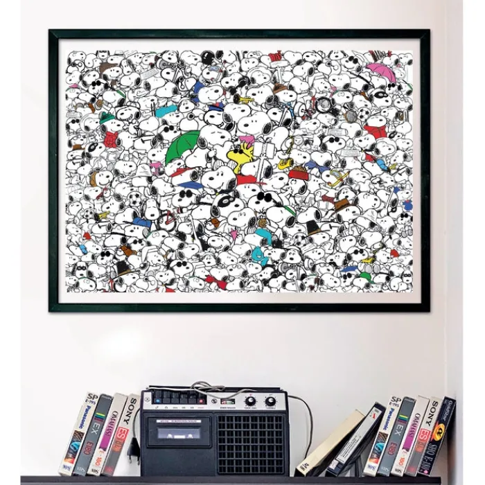 Clementoni Football|Vintage|Peanuts - 1000 pièces