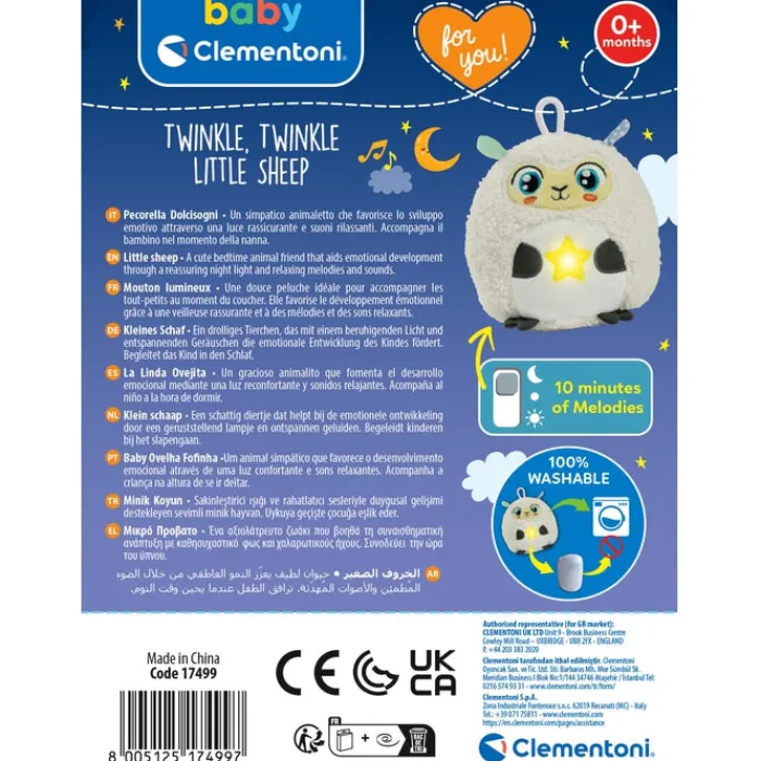 Clementoni Peluches|Peluche Twinkle Twinkle - Mouton