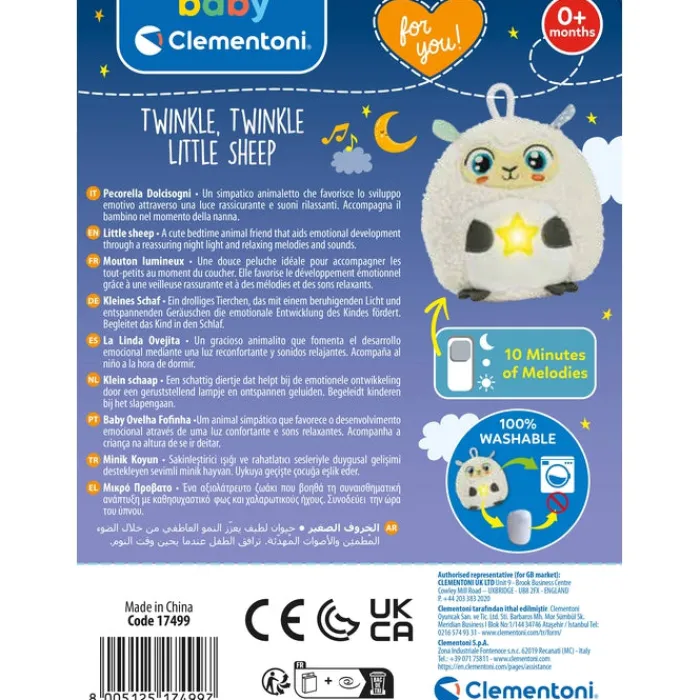 Clementoni Peluches|Peluche Twinkle Twinkle - Mouton