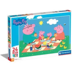Clementoni Cartes|Autres Personnages|Peppa Pig - 24 pièces