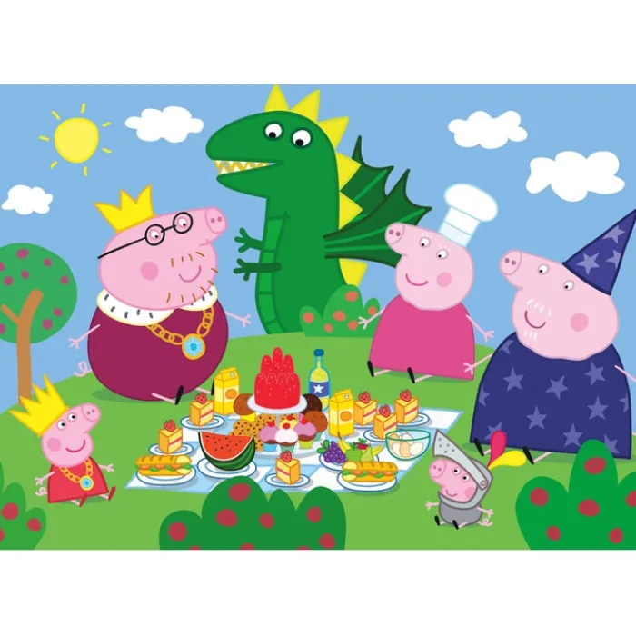 Clementoni Cartes|Autres Personnages|Peppa Pig - 20 pièces