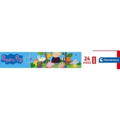 Clementoni Autres Personnages|Cartes|Peppa Pig - 24 pièces