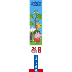 Clementoni Autres Personnages|Cartes|Peppa Pig - 24 pièces