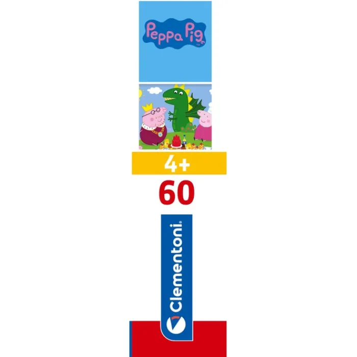 Clementoni Football|Personnages Disney|Peppa Pig - 60 pièces