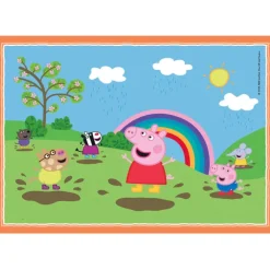 Clementoni Cartes|Autres Personnages|Peppa Pig - 1x12 + 1x16 + 1x20 + 1x24 pièces