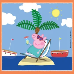 Clementoni Personnages Disney|Cartes|Peppa Pig - 3x48 pièces