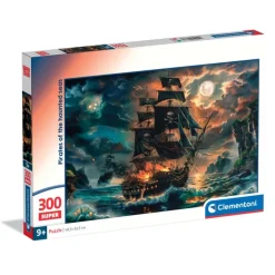 Clementoni Cartes|Illustrations|Pirates Of The Haunted Seas - 300 pièces