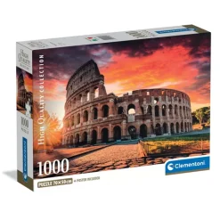 Clementoni Football|Vintage|Roman Sunset - 1000 pièces