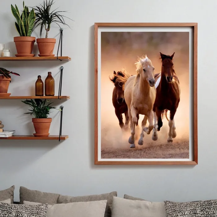Clementoni Football|Vintage|Running Horses - 1000 pièces