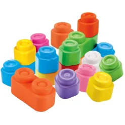 Clementoni Cubes Souples Clemmy|Sac souple 20 cubes Clemmy