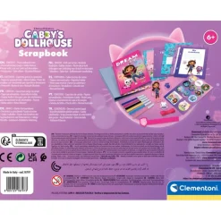 Clementoni Jeux Créatifs|Scrapbook - Gabby et la maison magique