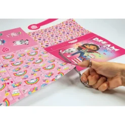 Clementoni Jeux Créatifs|Scrapbook - Gabby et la maison magique