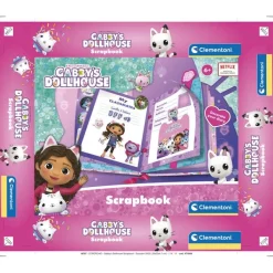 Clementoni Jeux Créatifs|Scrapbook - Gabby et la maison magique