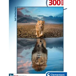 Clementoni Cartes|Animaux|Self Reflection - 300 pièces