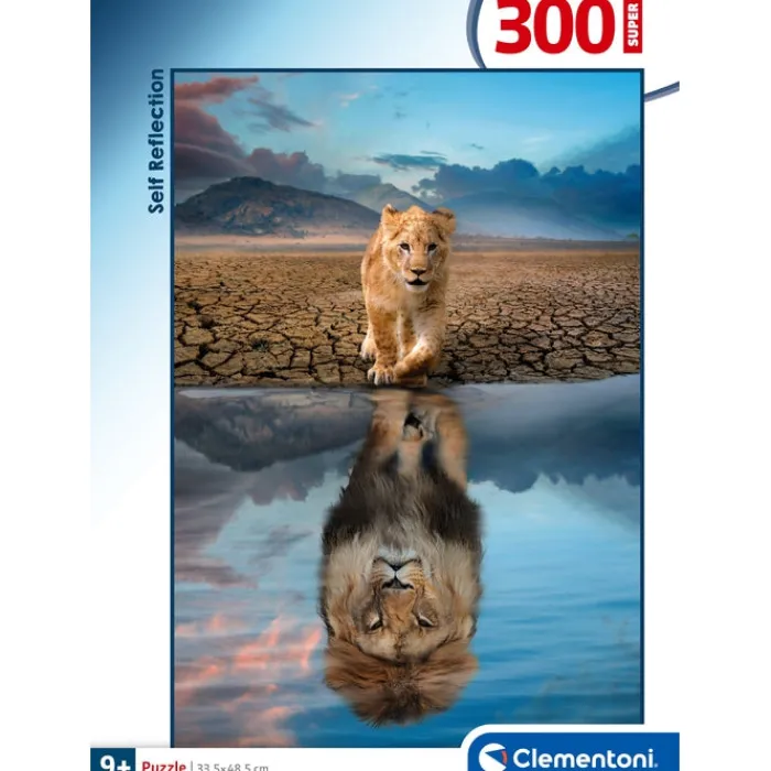 Clementoni Cartes|Animaux|Self Reflection - 300 pièces