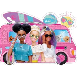 Clementoni Cartes|Autres Personnages|Shaped Barbie - 104 pièces
