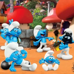 Clementoni Cartes|Autres Personnages|Smurfs - 3x48 pièces