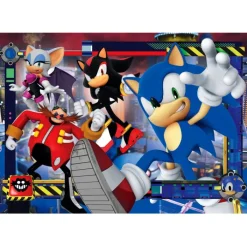 Clementoni Cartes|Autres Personnages|Sonic - 180 pièces