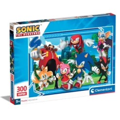 Clementoni Cartes|Autres Personnages|Sonic - 300 pièces