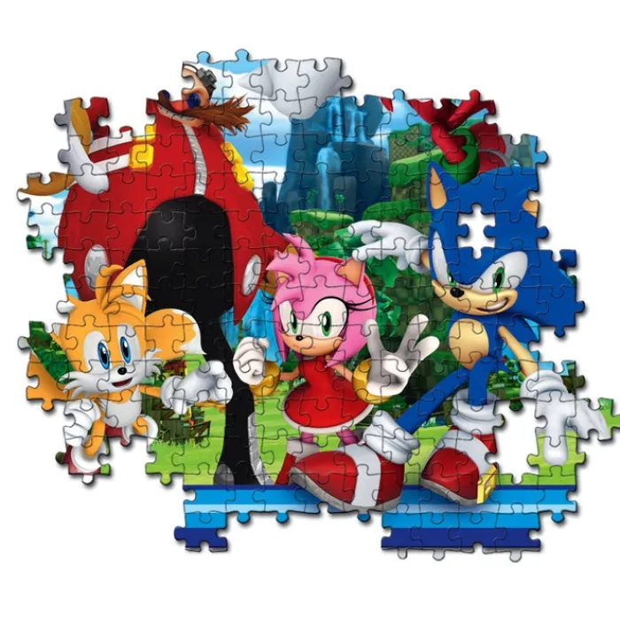 Clementoni Cartes|Autres Personnages|Sonic - 300 pièces