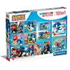 Clementoni Cartes|Autres Personnages|Sonic - 1x60 + 2x48 + 4x30 + 3x18 pièces