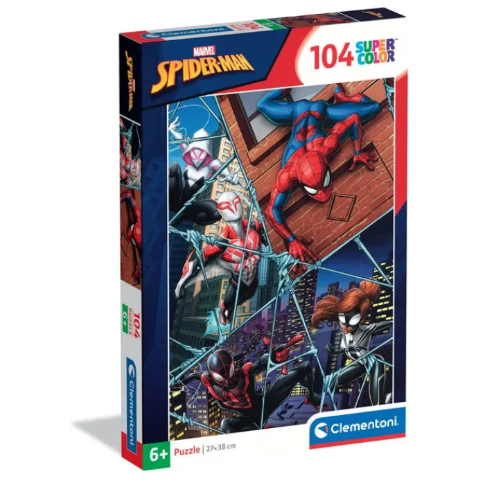 Clementoni Cartes|Spider-Man - 104 pièces