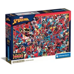 Clementoni Football|Vintage|Spiderman - 1000 pièces