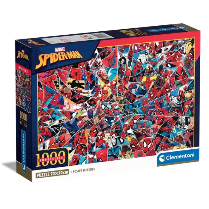 Clementoni Football|Vintage|Spiderman - 1000 pièces