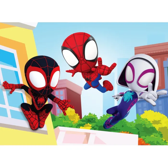 Clementoni Cartes|Spidey And His Amazing Friends - 2x20 pièces