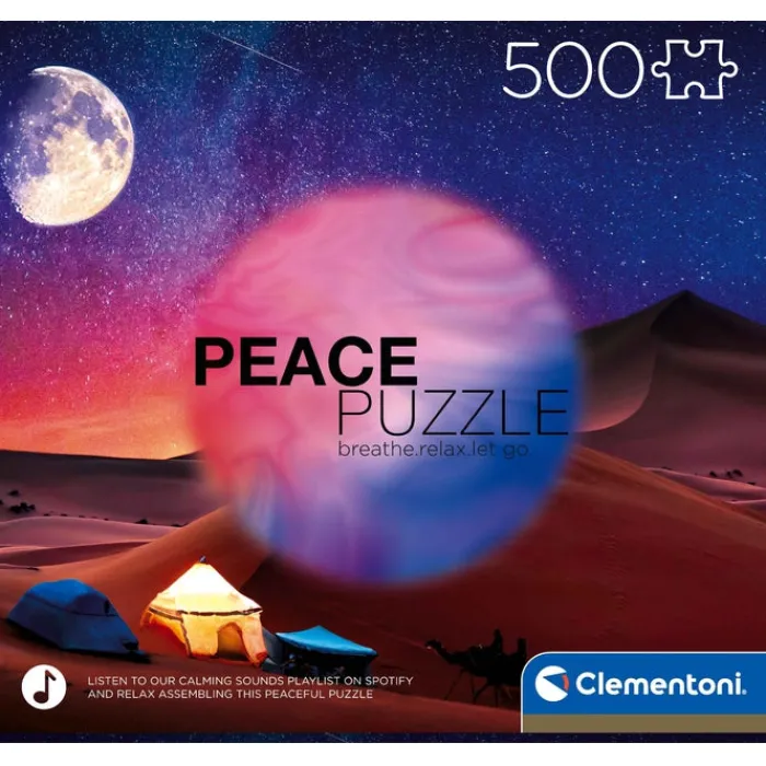 Clementoni Football|Vintage|Starry Night Dream - 500 pièces