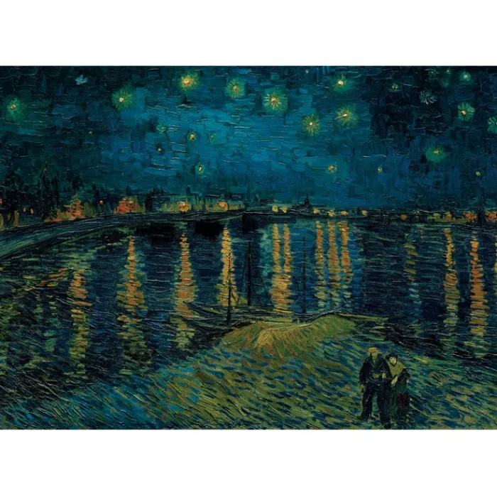 Clementoni Football|Vintage|Starry Night Over The Rhone - 1000 pièces