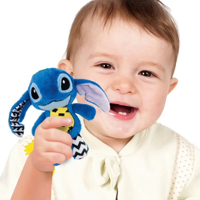 Clementoni Hochets|Stitch, ma peluche de voyage