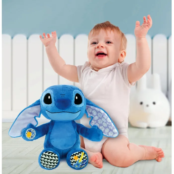 Clementoni Peluches|Stitch, ma peluche musicale