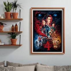Clementoni Football|Vintage|Stranger Things - 1000 pièces